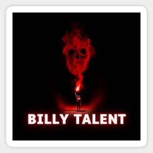 billy talent flame on Sticker